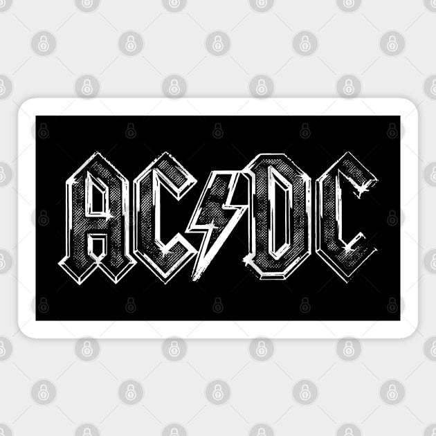 Acdc Magnet by NumbLinkin